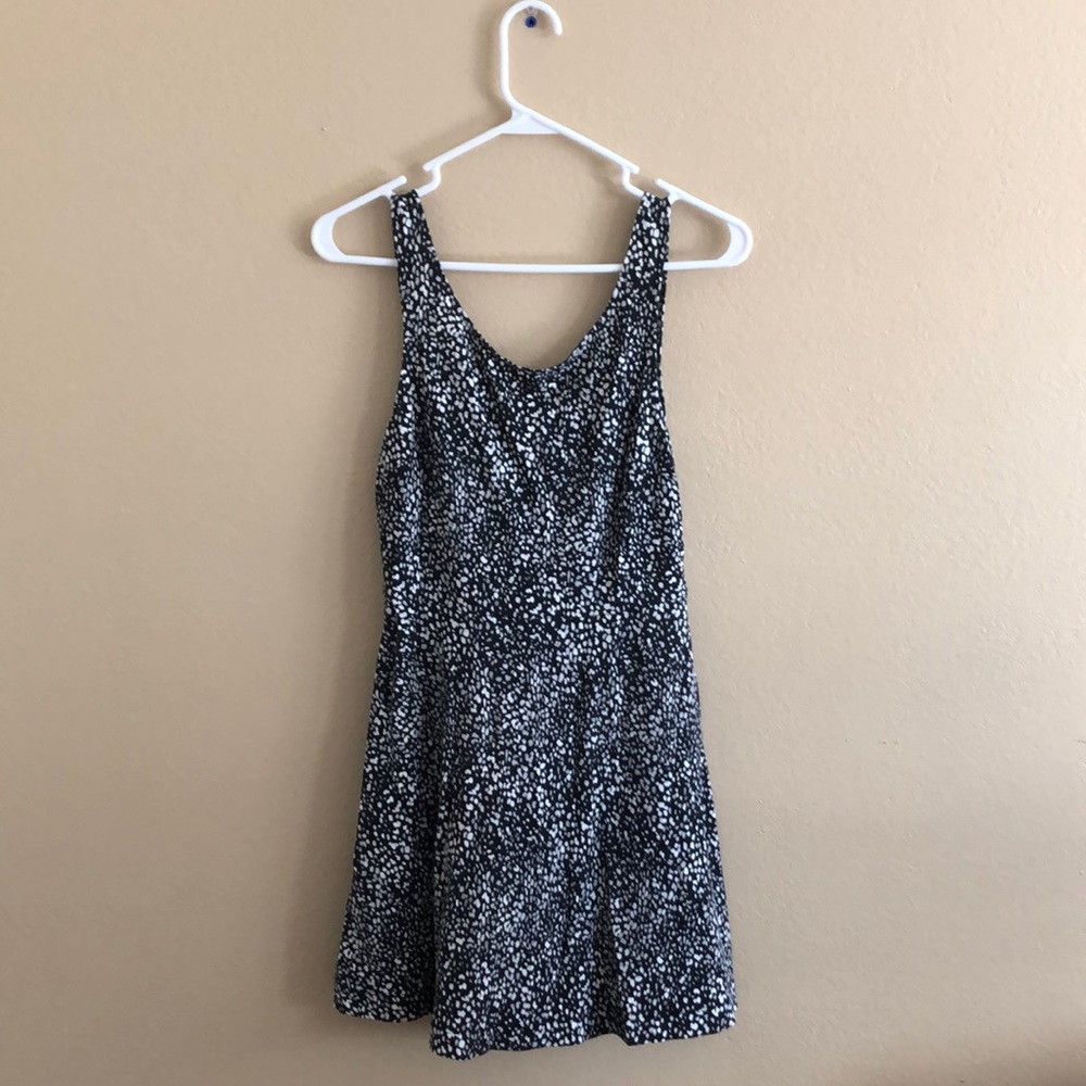 AE Dotted Open Back Sun Dress